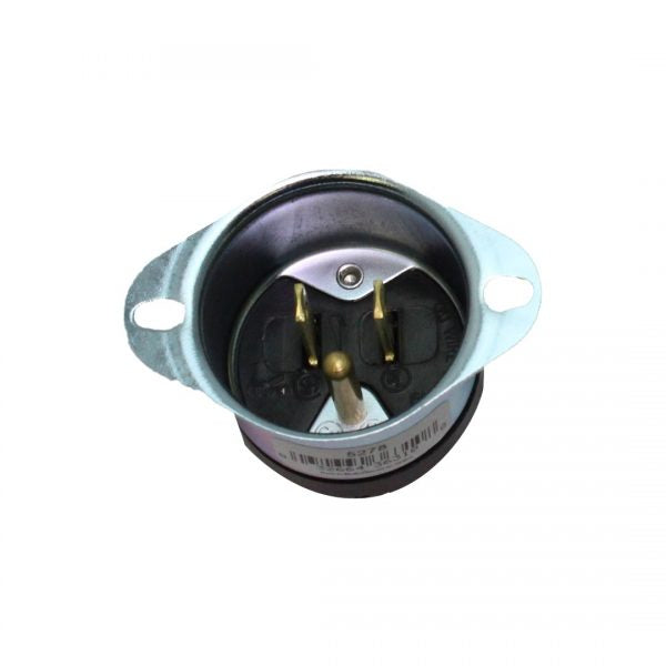 Receptacle for caddy (heater/motor)