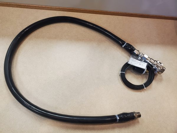 Heated 56″ fryer hose kit w/ QD’S