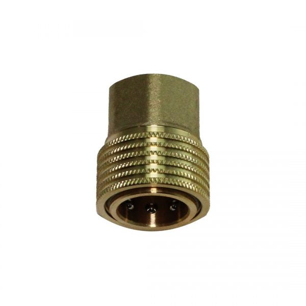 FEMALE QD 3/4″ BRASS – FEMALE THREADS