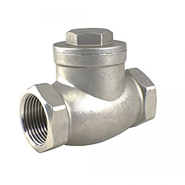 SS CHECK VALVE 1/2″ SWING